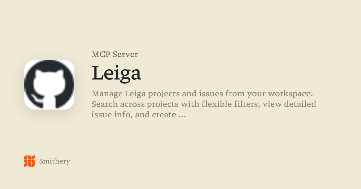Leiga - MCP | Smithery