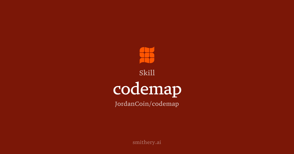 codemap - Skill | Smithery