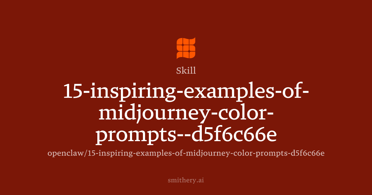 15-inspiring-examples-of-midjourney-color-prompts--d5f6c66e - Skill ...