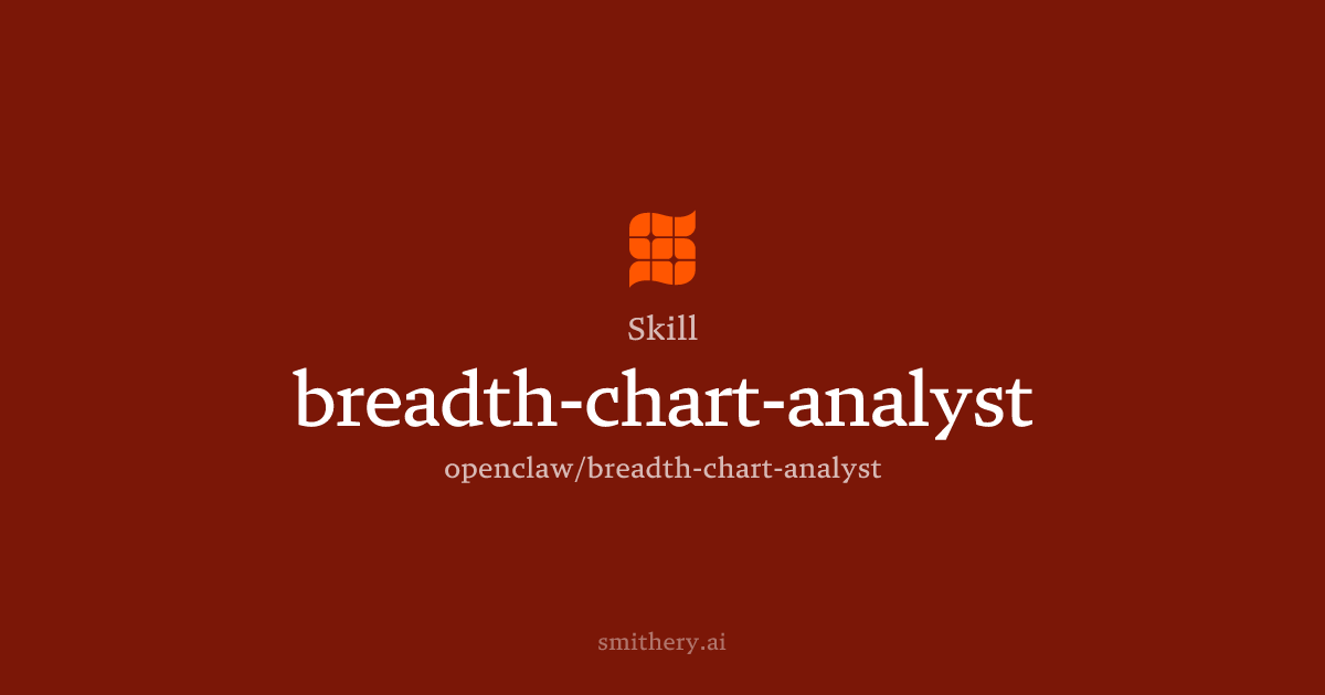 breadth-chart-analyst - Skill | Smithery